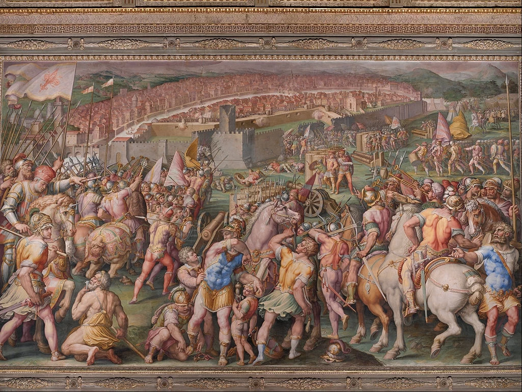 L'assalto alla fortezza di Stampace a Pisa